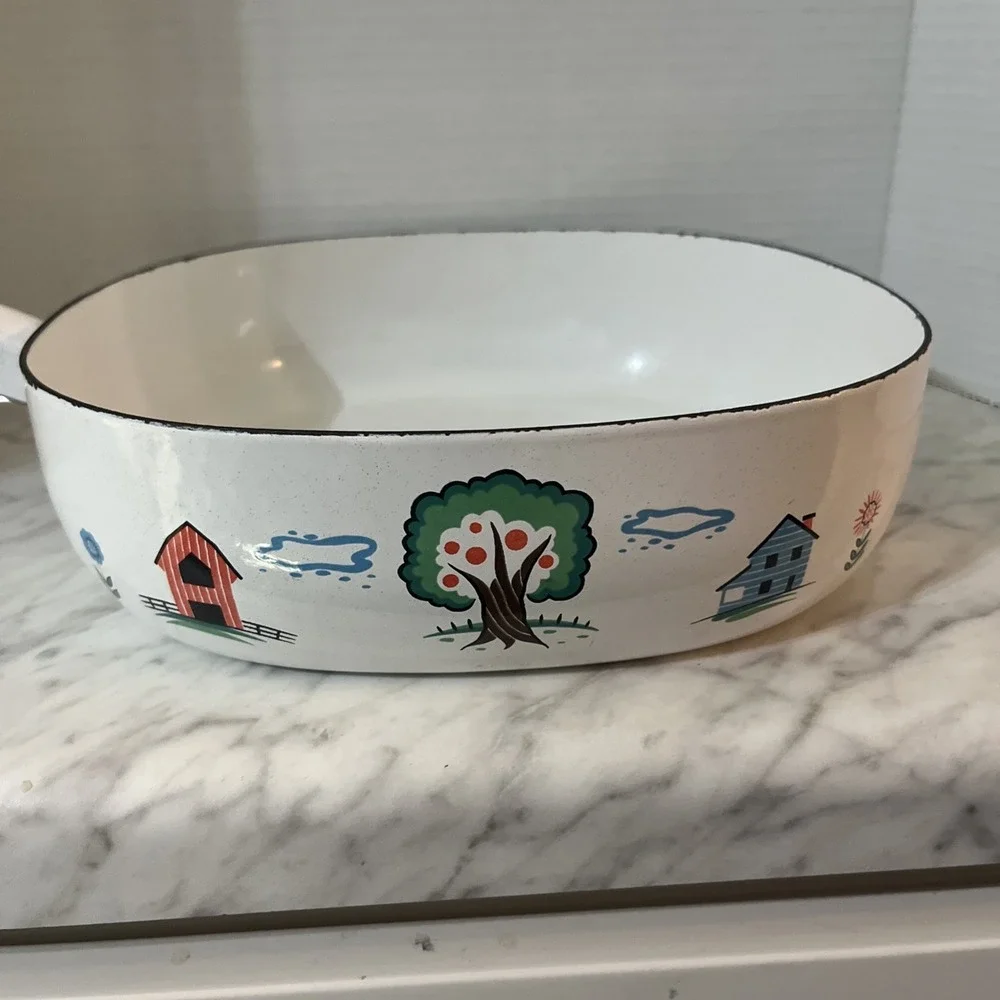 Sears VTG Cottage Berggren enamelware 8